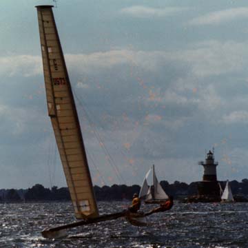 Photo of Wing-Sailed Catamaran